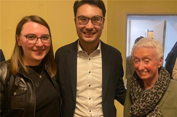 Von links: Anna-Carina Saneternik, der frisch gewählte Landtagsabgeordnete Philip Rünz und die Vorsitzende der Senioren Union Koblenz, Monika Artz.