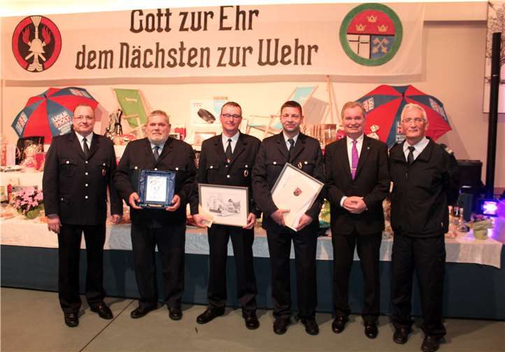 Von links: Ernst Eich, Gerd Orth, Frank Zimmermann, Volker Efferoth, Karsten Fehr und Uli Rechmann.