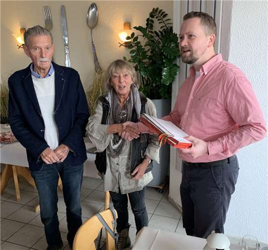 Von links: Ernst Weber, Rita Neumann, Andreas Buss. Foto: privat