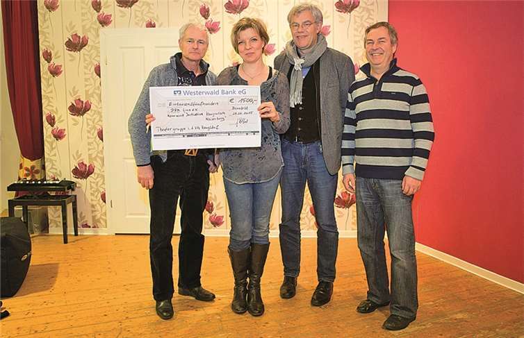 (Von links) Frank Reinhard, Peter Kahr, Werner Hoffmann und Gabi Ehlscheid. Wolfgang Tischler