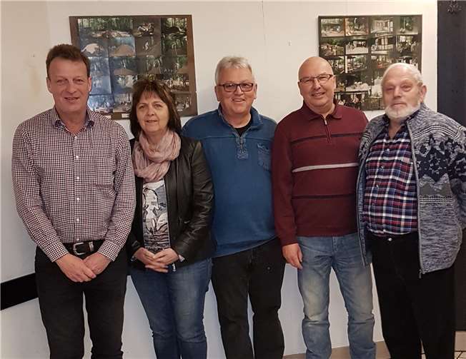 Von links: Hans Walter Langhardt, Helga Steger, Erhard Wagner, Manfred Steger, Robert Günter.Foto: privat