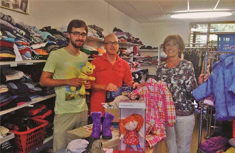 (Von links) JUSO-Vorsitzender Johannes Schäfer, SPD-Vorsitzender Dirk Meid und AWO-Geschäftsführerin Doris Laux. privat