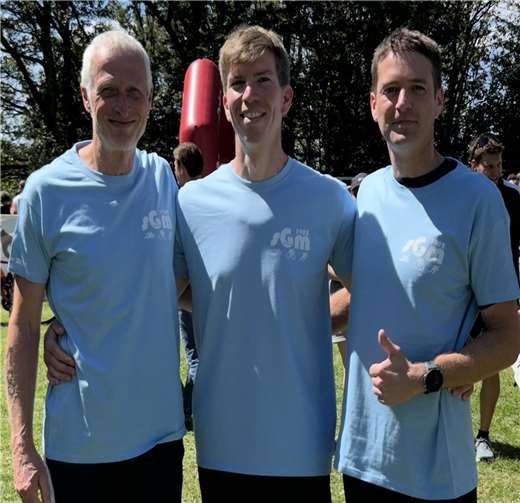 Von links: Jörg Dittrich, Jendrik Graß und Ralph Desgronte  Foto: LT Puderbach
