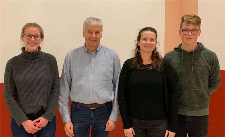 Von links: Judith Frericks, Martin Dahmen, Alexandra Burghard, Noah Baumann, fehlend: Rita Lotz