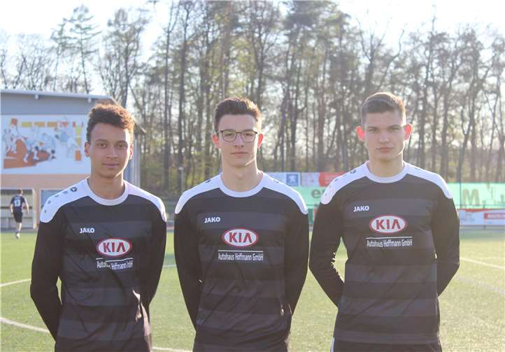 Verstärkung aus den eigenen Reihen Von links: Lerato Powane, Nic Oliver Best und Daniel ReichertFoto: privat