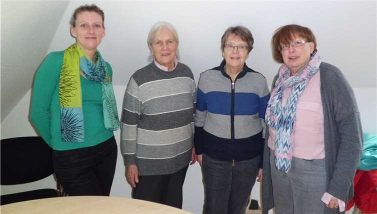Von links: Maja Kelly, Doris Wimmer, Karin Opdenkamp und Barbara Liss-Gul.Diakonisches Werk Koblenz