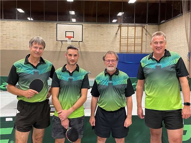 Von links Martin Hestermann, Jens Zimmermann, Ralf Beyerstedt, Volker Löwer (es fehlt Sergej Nekrasow).Foto: privat