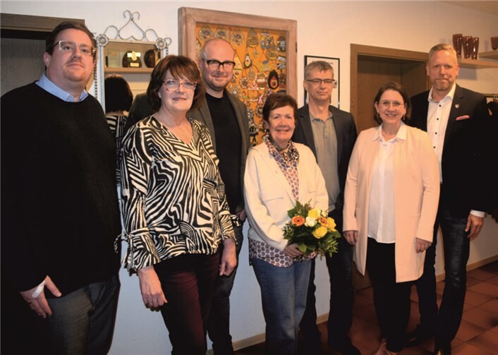 Von links: Matthias Wulz, Martina Koch, Tobias Leßke, Ute Krupp, Norbert Schenkel, Denise Limbach, Timo Janitscke. Es fehlen Eva Váry und Arne Ritter.Foto: privat
