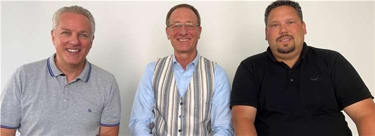 Von links: Michael Güls, Günter Groß und Andreas Birtel.  Foto: Güls / CDU