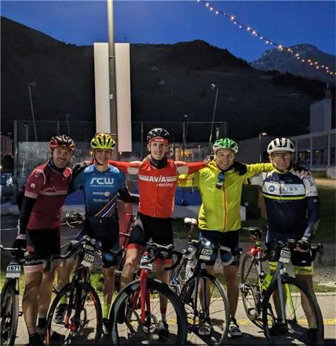 Von links: Peter Faulhaber, Matze Kief, Phillip Lentz, Jörg Lief, Volker Kludas. Auf dem Bild fehlt Andreas Wohnsland.  Foto: privat