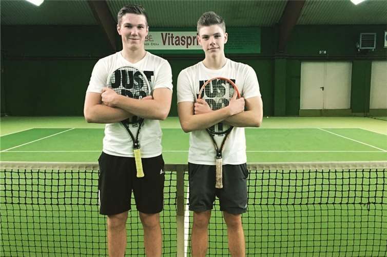 (Von links) Thomas Busch und Robin Kröll. privat