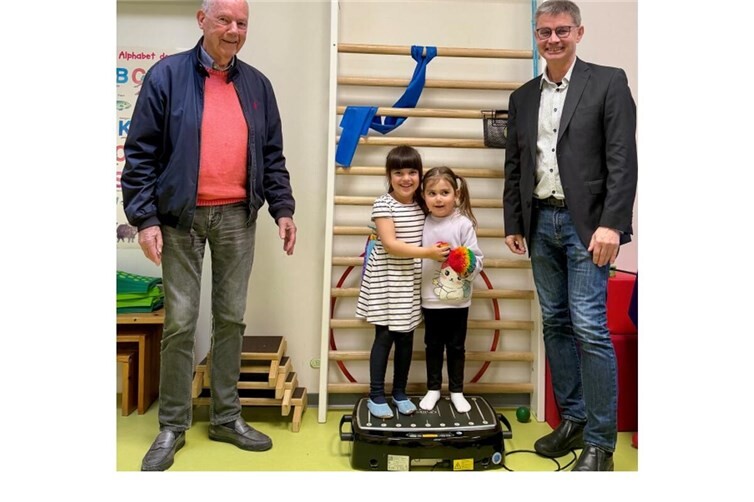 Von links: Wolfgang Sulzbacher, Johanna, Liana, Jürgen Ulrich