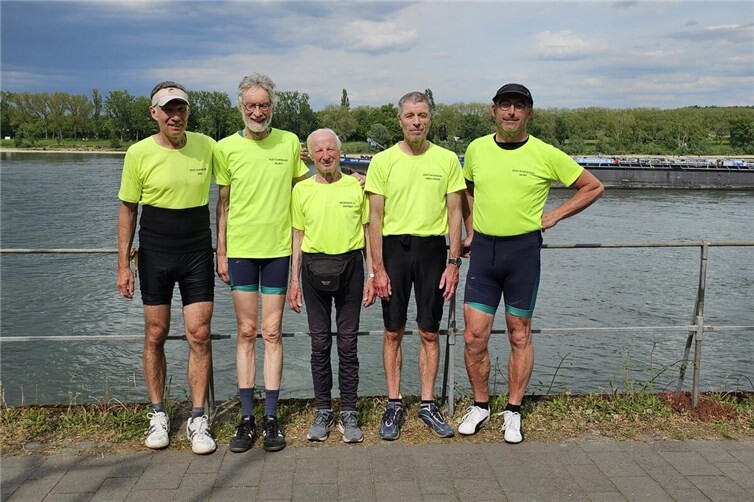 Von links nach rechts: Axel Bartsch, Helmut Müller, Hartmut Kosche, Hans-Jürgen Schwan, Heiko Löwenstein