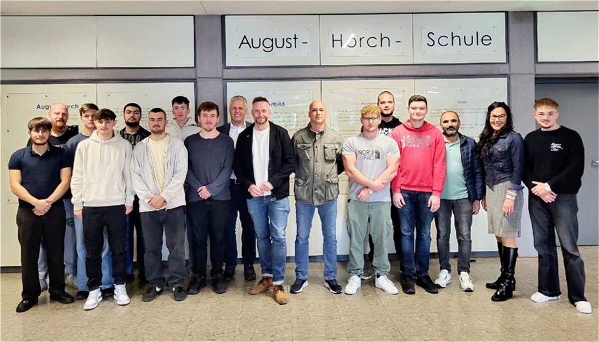 Ein spannender Austausch mit den Auszubildenden