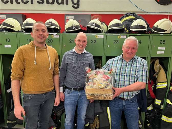 Von links nach rechts. Daniel Hahn, stellv. Geschäftsführer, Kevin Blaskura, neuer Geschäftsführer,Bernd Krebs, ausgeschiedener Geschäftsführer  Foto: privat