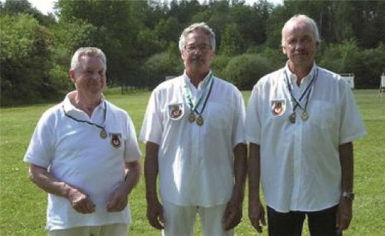 Von links nach rechts: F. Brandau, W. Schragen, P. Jelinski. Privat