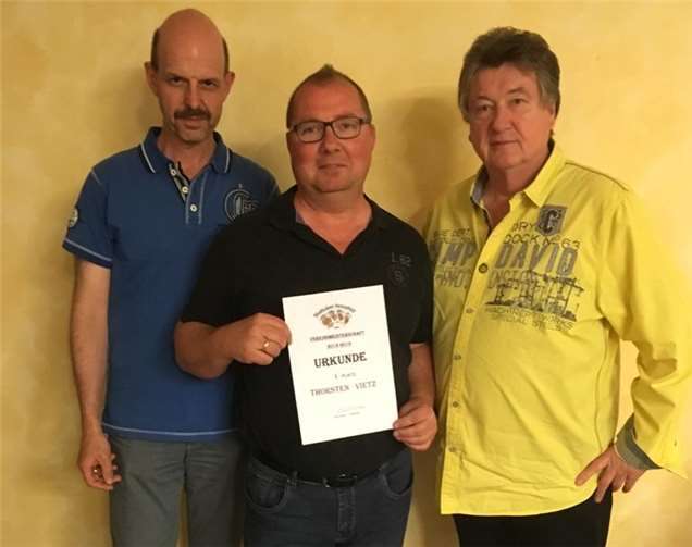 Von links nach rechts: Frank Klein, Thorsten Vietz, Marian Gellesch. Foto: privat