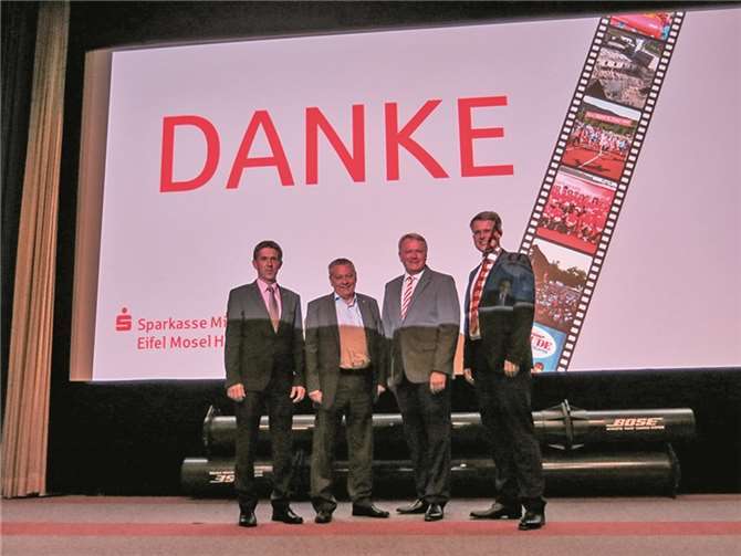 Von links nach rechts: Frank Michels, Manfred Schnur, Edmund Schermann und Eric Westerheide. privat