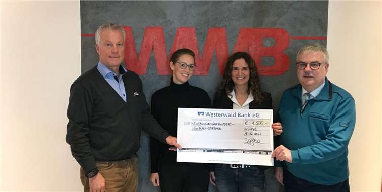 Von links nach rechts: Gebhard Jansen, Eva Sojka, Stefanie Sojka und Wolfgang Runkel. Privat