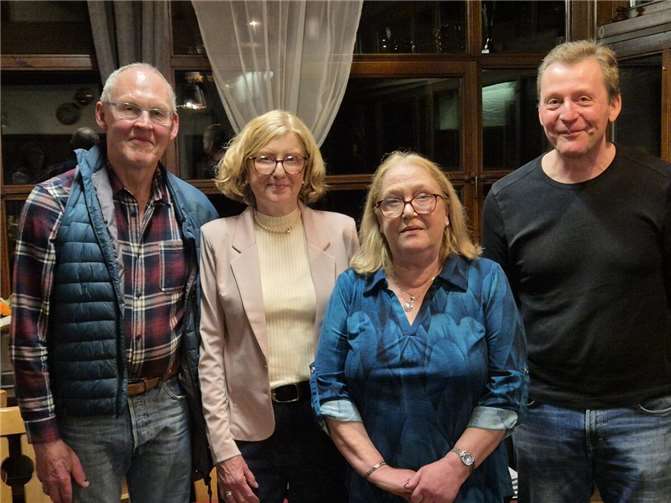 Von links nach rechts: Horst Westermann, Angela Gabriel, Barbara Barion, Jörg Wennmacher. Fotos: privat