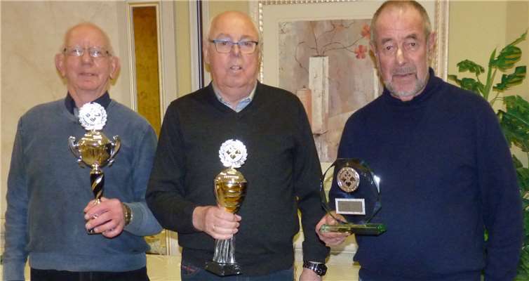 Von links nach rechts: Kurt Wolber, Günther Theisen, Richard Wiens. Fotos: privat