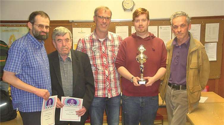 Von links nach rechts: Markus Probst, Waldemar Resler, Wolfgang Frömbgen, Patrick von Döhren und Axel Hesper. privat