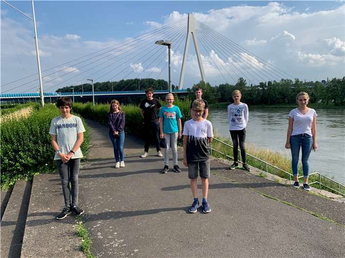 Von links nach rechts: Moritz Ludat, Maja Hein, Paul Lessing, Julian Neitzer, Jonas Engelbert, Kilian Morbach, Lars Bonin, Luisa Jaeger (es fehlt Friedrich Horn)