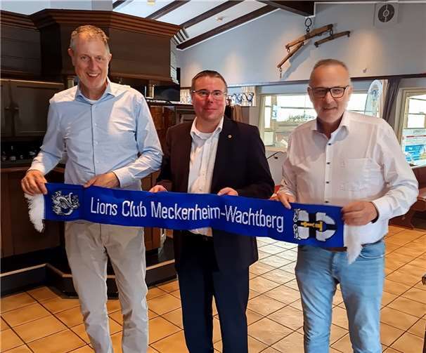 Von links nach rechts: Neu aufgenommene Mitglieder Karl Böttcher, Klaus Brüggen, Jörg Schmidt