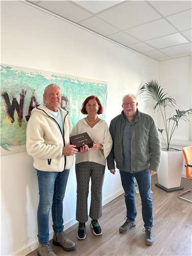 Von links nach rechts: Olaf Wulf, Ulrike Dobrowolny, Willi Jungbluth. Foto: Sabine Häring