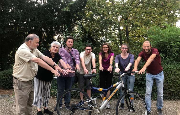 Von links nach rechts: Rolf Bartholomae, Ursula Rosenbaum, Tobias Christmann, Dennis Feldmann, Christine Hillen, Sarah Scheid und David Schüler. Privat