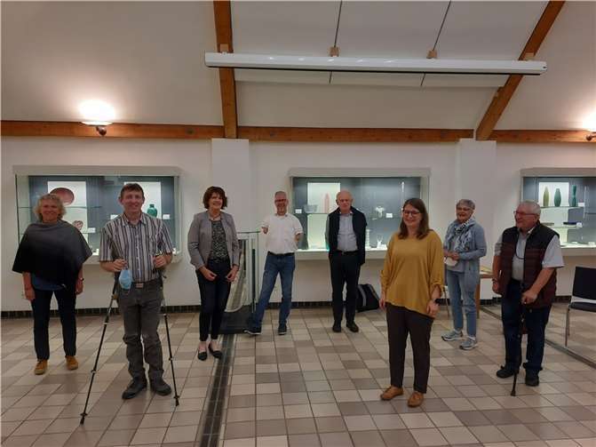 Von links nach rechts: Simone Kämper, Winfried Hahnenberg, Martina Koch, Rainer Schmidt, Dr. Reinhard Ganten, Marion Möller, Pia und Klaus Joppich.Foto: privat