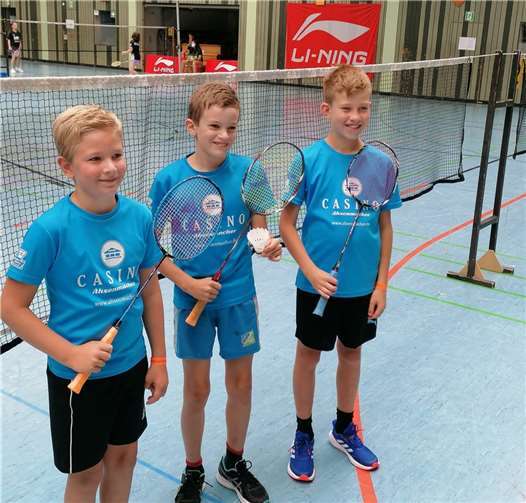 Von links nach rechts: Sören Schmidt, Lennart Hilt und Luan Dakov.Foto: privat