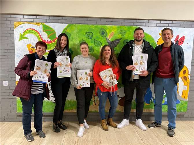 Von links nach rechts: Susanne Bäuml, Christina Porz, Michelle Müller, Astrid Schirmbeck, Kresimir Bicvic und Christian Luke. Foto: Melanie Luke