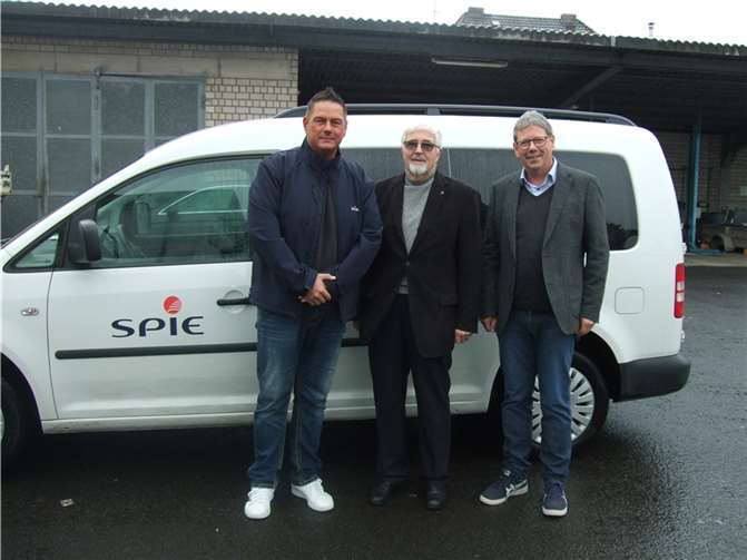 Von links nach rechts: Thorsten Hardt, Bernhard Ickenroth, Hubertus Kroth. Foto: privat