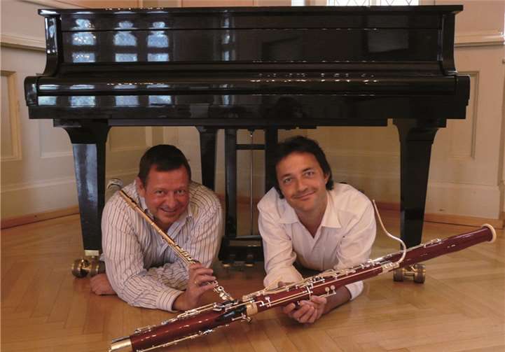 Von links nach rechts - Wolfgang Jablonski und Niko Maler. Privat