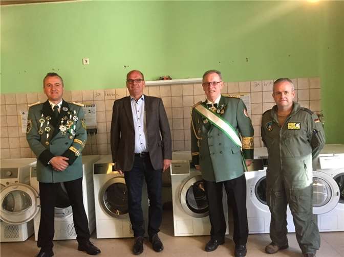 Von links nach rechts: Zeljko Kondic, Manfred Löhr, Sigi Belz und Ferdi Heuwagen. Foto: privat