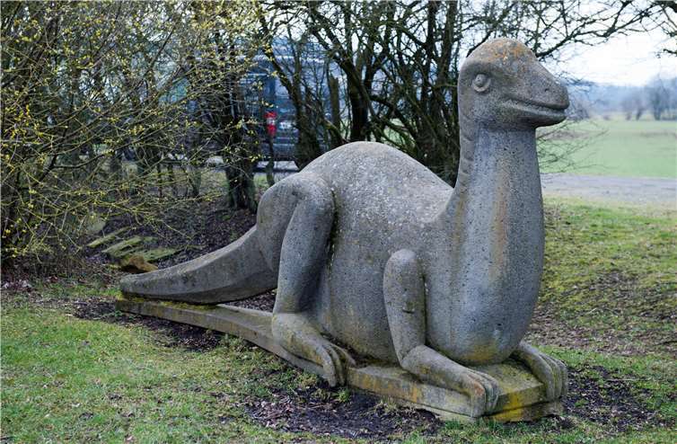 Vor 20 Jahren ist der Geogarten am Engelner Bahnhof feierlich eröffnet worden.Anton Simons/AW-Wiki