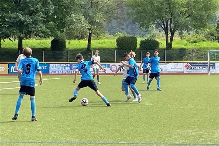 Vor Kurzem gastierte die C-Jugend Zweitvertretung der JSG Nickenich/Eich/Kell in der Quellenstadt. Foto: JSG Bad Breisig
