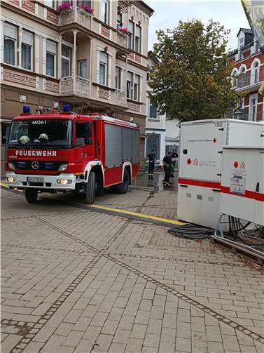 Vor Ort in Bad Neuenahr-Ahrweiler.Foto: Feuerwehr Montabaur