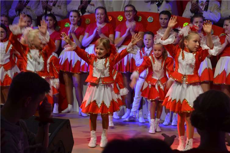 Vor allem die Kleinsten bekamen viel Applaus.