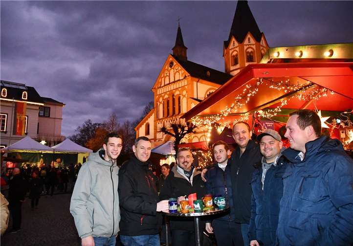 Vor allem nach dem Hereinbrechen der Dunkelheit herrschte eine ganz besondere Atmosphäre.