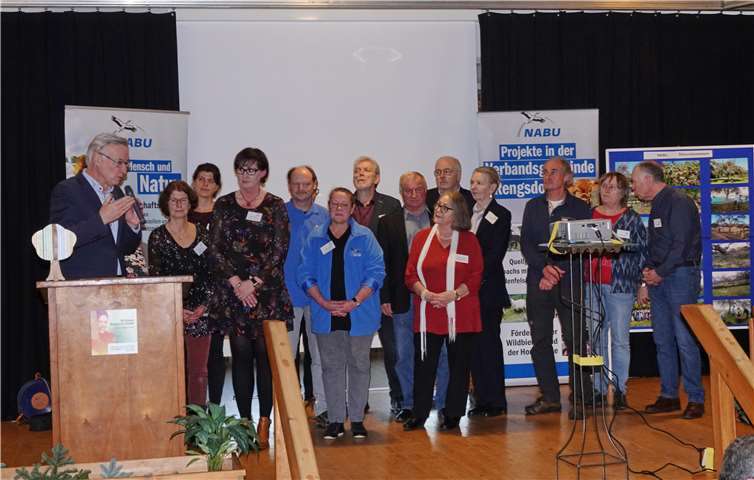 Vor circa 70 Gästen wurde der NABU ausgezeichnet. Foto: privat