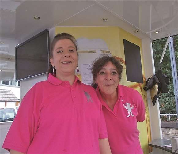 Vor dem Ansturm auf unsere Getränketeams.