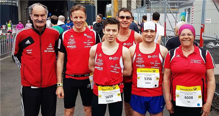 Vor dem HM Start in Bonn.privat