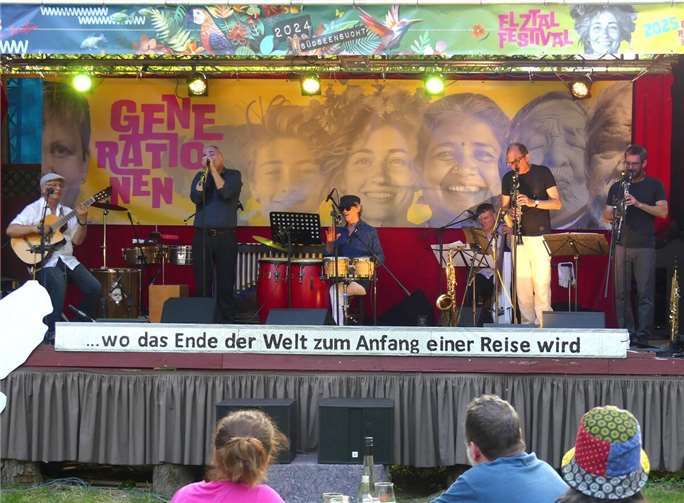 Vor der Brückenmühle feierte das beliebte Elztalfestival heuer seine 6. Auflage mit zahlreichen Liveacts. Fotos: TE
