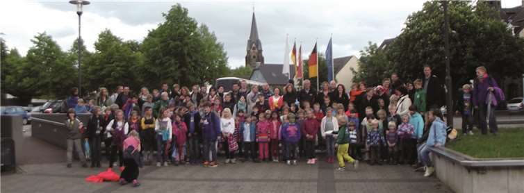 Vor der Rückfahrt nach Plaidt wurde noch ein Erinnerungsfoto geschossen. privat