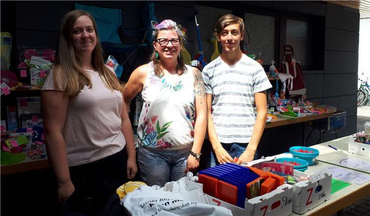 Vor der Sommerpause war der Kath. Kirchenchor „Cäcilia“ noch auf dem Dorffest aktiv.privat