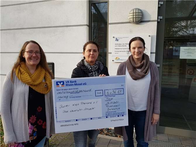 Vor einigen Tagen hat die Spendenübergabe an den Bunten Kreis Rheinland e.V. stattgefunden.Foto: privat
