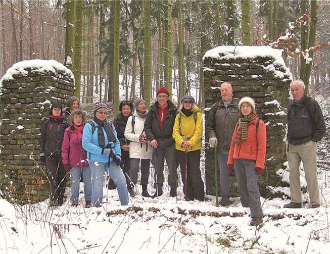 Vor letzten Resten des Alaun-Betriebes. privat