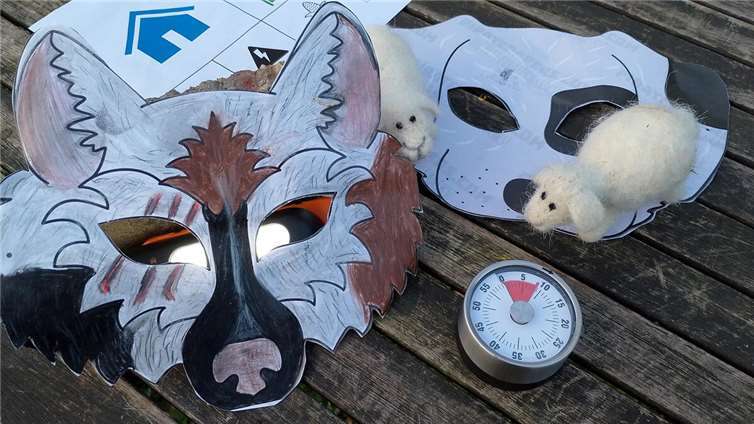 Vor wenigen Wochen ging vor diesem Hintergrund mit dem „Wolf-Escape-Spiel“ ein neues Angebot für Grundschulkinder am Schwanenteich in die Testphase.